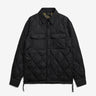 TAION UNISEX MILITARY SHIRT JACKET BLACK - Shoelosophy