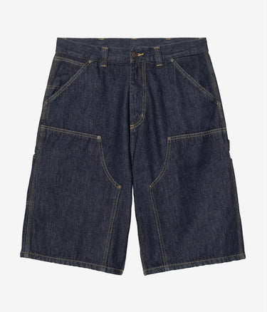 CARHARTT WIP OG DOUBLE KNEE SHORT I036590 BLAU GESPÜLT - Shoelosophy