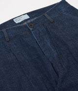 UNIVERSAL WORKS DUKE PANT 34131 カイハラ ライトウェイトデニム インディゴ - Shoelosophy