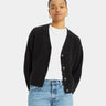 LEVI'S ウィメンズ スノーフレーク カーディガン A8728-0004 ブラック - Shoelosophy