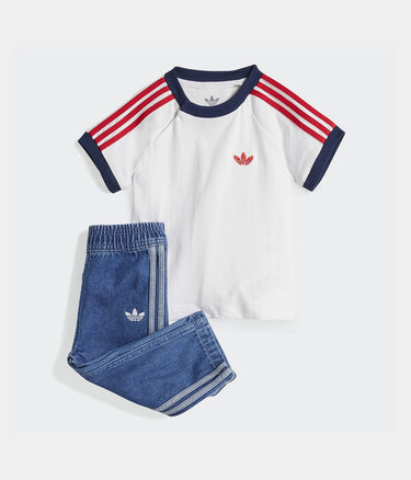 ADIDAS ORIGINALS DENIM T-Shirt-Set für Kleinkinder
JC7863 TRACK PANT T-SHIRT KIND - Shoelosophy