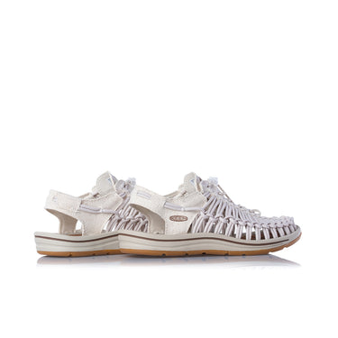 KEEN WOMENS UNEEK 1026231 NATURAL CANVAS BIRCH - Shoelosophy