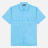 DICKIES MADRAS SHIRT AZURBLAU - Shoelosophy