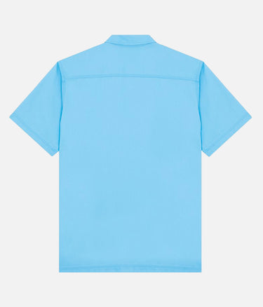 DICKIES MADRAS SHIRT AZUR BLUE - Shoelosophy