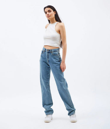 DR DENIM BETH DAMENJEANS CANYON SKY RETRO - Shoelosophy