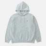 GRAMICCI ONE POINT HOODED SWEATSHIRT G309-FT ASH HEATHER - Shoelosophy