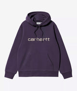 CARHARTT WIP HOODED CARHARTT SWEATSHIRT I030547 LOKERS SALT - Shoelosophy