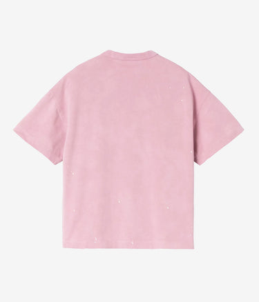 CARHARTT WIP WOMENS PAINTER T-SHIRT I036848 HORTENSIA DESTROY WASH - Shoelosophy