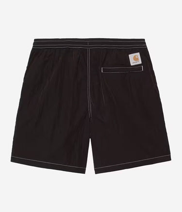 CARHARTT WIP CANBY SWIM TRUNK I034570 BLACK WHITE