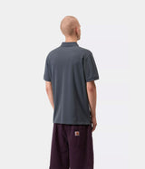 CARHARTT WIP チェイス ピケ ポロ I023807 コージーブルー - Shoelosophy