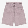CARHARTT WIP WOMEN'S BRANDON SHORT I 036530 COSY PURPLE CHALK WASH - Shoelosophy