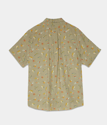 FILSON LT WT ALASKAN GUIDE SHIRT KURZARM LURES OLIVE - Shoelosophy