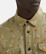 FILSON LT WT ALASKAN GUIDE SHIRT KURZARM LURES OLIVE - Shoelosophy