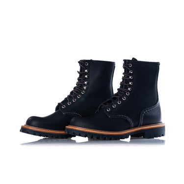 RED WING 4501 LOGGER BLACK MADE IN USA - Shoelosophy