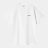 CARHARTT WIP SCRIPT EMBROIDERY T-SHIRT I030435 WHITE - Shoelosophy