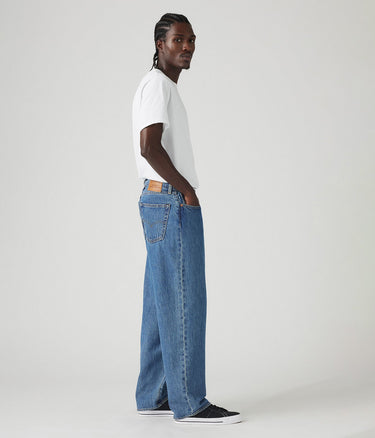 LEVI'S 578 BAGGY A4750-0021 THE BAGGY FAMILY DENIM BLUE STONE - Shoelosophy