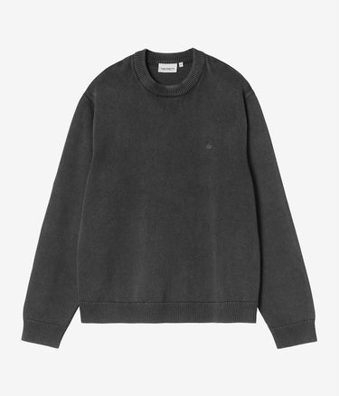 CARHARTT WIP KORI SWEATER SCHWARZ STÜCKGEFÄRBT - Shoelosophy