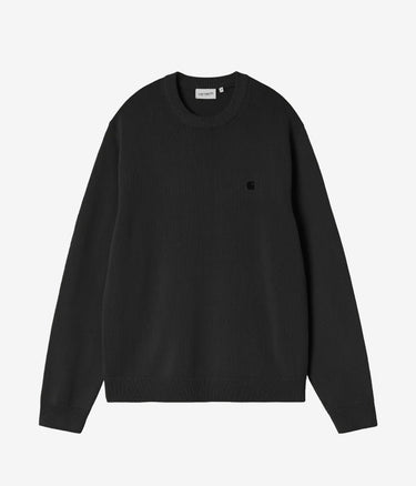 CARHARTT WIP KORI SWEATER SCHWARZ STÜCKGEFÄRBT - Shoelosophy