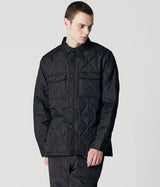 TAION UNISEX MILITARY SHIRT JACKET BLACK - Shoelosophy