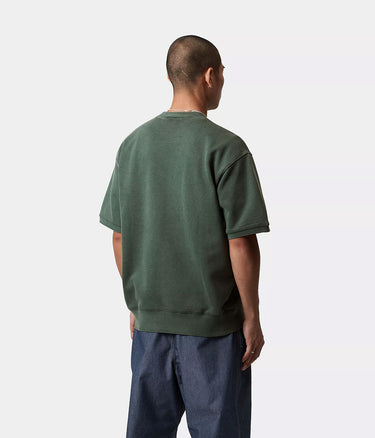 CARHARTT WIP LIBRARY SWEATSHIRT I034727 CONIFER GARMENT DYED - Shoelosophy