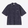 CARHARTT WIP PAINTER 폴로 I036856 DARK NAVY DESTROY WASH SPLATTER - Shoelosophy