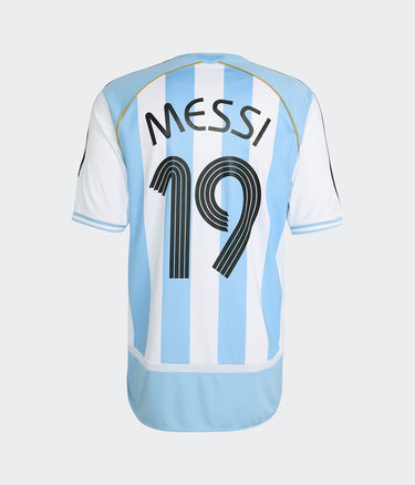 ADIDAS AFA ARGENTINIEN 2006 MESSI HOME JERSEY JN3708 WEISS - Shoelosophy