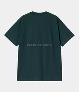 CARHARTT WIP SAVIOUR T-SHIRT I035197 DEEP LAGOON - Shoelosophy