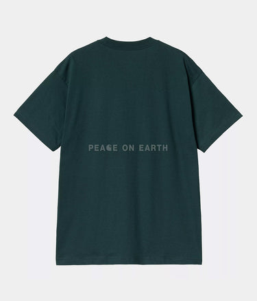 CARHARTT WIP SAVIOUR T-SHIRT I035197 DEEP LAGOON - Shoelosophy
