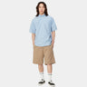 CARHARTT WIP BRAXTON SHIRT I031454 BLEACH KURZE ÄRMEL - Shoelosophy
