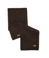 BARBOUR INTERNATIONAL SWEEPER LEGACY BEANIE & SCARF GIFT SET MGS0072 SG72 SAGE - Shoelosophy