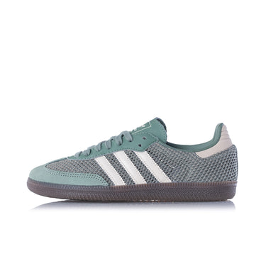 ADIDAS WOMEN'S SAMBA OG IH4002 SILVER GREEN WONDER WHITE - Shoelosophy