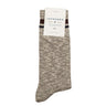 IN DER BOX COUNTRY BICOLOR SOCKS GREY HEATHER HERGESTELLT IN ITALIEN - Shoelosophy