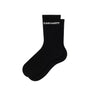 CARHARTT WIP WOMENS LINK SOCKS I033005 SCHWARZ WEISS - Shoelosophy