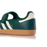 ADIDAS WOMENS SAMBA JANE JR7340 COLLEGIATE GREEN GUM - Shoelosophy