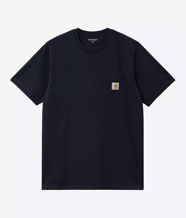 CARHARTT WIP POCKET T-SHIRT I030434 DARK NAVY - Shoelosophy