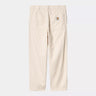 CARHARTT WIP ALBERT PANT I034804 NATURAL RINSED - Shoelosophy
