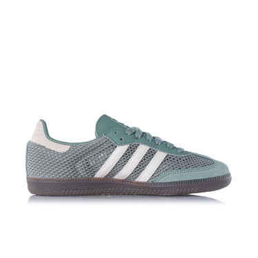 ADIDAS WOMEN'S SAMBA OG IH4002 SILVER GREEN WONDER WHITE - Shoelosophy