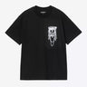 CARHARTT WIP WOMENS INVERTED CHARM T-SHIRT I036030 BLACK - Shoelosophy