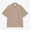 CARHARTT WIP GROFF CHECK I036191 HAMILTON BROWN - Shoelosophy