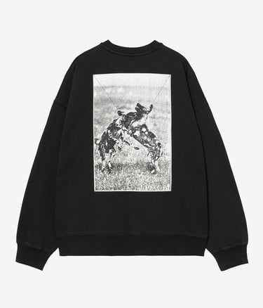 CARHARTT WIP NO PLAY SWEATSHIRT I035609 SCHWARZ - Shoelosophy