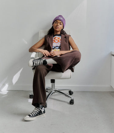 ICHI IHDINAVA PANT JAVA - Shoelosophy