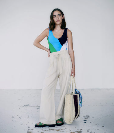 ICHI IHYAHYA PANT BIRCH - Shoelosophy