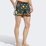ADIDAS SHORTS DE BAIN JAMAICA X BOB MARLEY KF4963 VIVID VERT NOIR BLANC - Shoelosophy