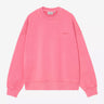 CARHARTT WIP BENTON SWEATSHIRT I035436 PRIMROSE GARMENT DYED - Shoelosophy