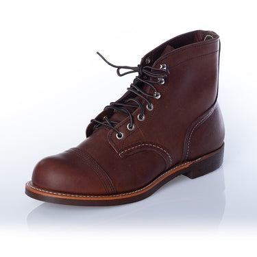 RED WING IRON RANGER 8111 MADE IN USA AMBER - Shoelosophy