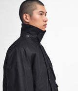 BARBOUR INTERNATIONAL A7 PACEMASTER WAX JACKET MWX2379 BK71 BLACK - Shoelosophy