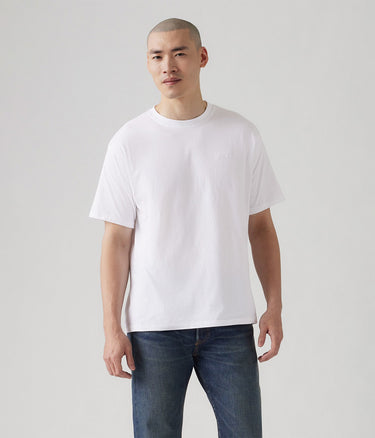 LEVI'S RED TAB VINTAGE T-SHIRT A0637-0000 WHITE GARMENT DYED - Shoelosophy