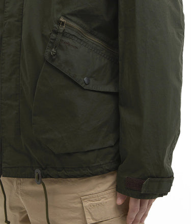 BARBOUR HERITAGE+ WESTOE SHOWERPROFF JACKET MSP0183GN71 BREEN PIGMENT OLIVE by HALLEY STEVENSON - Shoelosophy