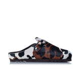 SCHOLL GRACE CLOG F00914 PONY HAIR KUHLEDER - Shoelosophy