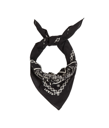 LEVI'S PAISLEY BANDANA 77138-0631 CAVIAR BLACK - Shoelosophy